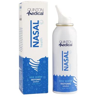 Quinton Medical Nasal Health Spray Nasal Agua de Mar Isotónica, 100 ml Quinton Medical Nasal Health Spray Nasal Agua de Mar Isotónica, 100 ml