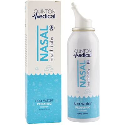 Quinton Medical Nasal Health Baby Spray Nasal Infantil, 0-6 Años, 100 ml Quinton Medical Nasal Health Baby Spray Nasal Infantil, 0-6 Años, 100 ml