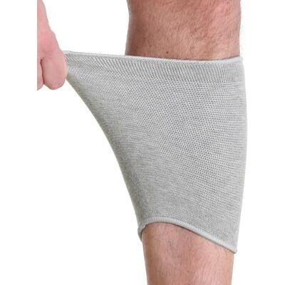 NEOtech Care Banda de sujeción para la pantorrilla Tejido ligero, elástico y transpirable Compresión media (Gris, Talla L, 1 Unidad) NEOtech Care Banda de sujeción para la pantorrilla Tejido ligero, elástico y transpirable Compresión media (Gris, Talla L, 1 Unidad)