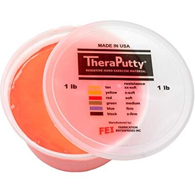Cando TheraPutty anti bacteriano Pasta modelar 450 g Roja (ligera) Cando TheraPutty anti bacteriano Pasta modelar 450 g Roja (ligera)