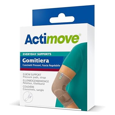 Actimove Everyday Supports Coderas de presión y correa Para dolor crónico de codo Beige, XL Actimove Everyday Supports Coderas de presión y correa Para dolor crónico de codo Beige, XL
