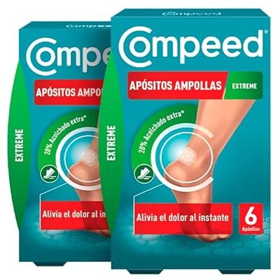 Compeed Ampollas Extreme, Protección Acolchada Contra Rozaduras, Pack 2 x 6 uds. Compeed Ampollas Extreme, Protección Acolchada Contra Rozaduras, Pack 2 x 6 uds.