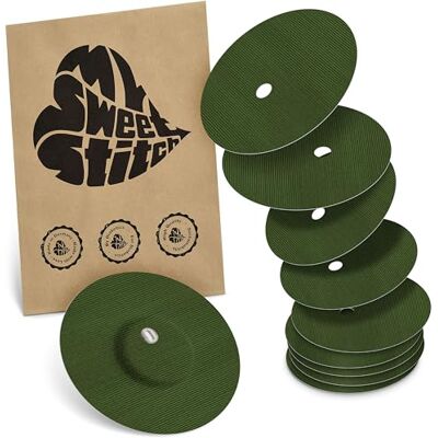 MySweetStitch FreeStyle Libre 3/3 Plus Overpatch – 10x parches de fijación redondos, sujeción extra fuerte sobre el sensor, impermeable & suave para la piel, hipoalergénico, Olive MySweetStitch FreeStyle Libre 3/3 Plus Overpatch – 10x parches de fijación redondos, sujeción extra fuerte sobre el sensor, impermeable & suave para la piel, hipoalergénico, Olive