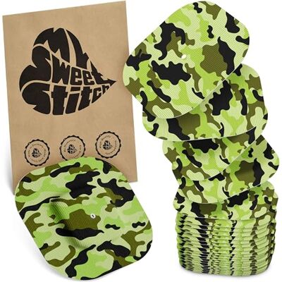MySweetStitch Simplera Overpatch Square – 25x parches de fijación cuadrados, sujeción extra fuerte sobre el sensor, impermeable & suave para la piel, hipoalergénico, Made in Germany, Camouflage MySweetStitch Simplera Overpatch Square – 25x parches de fijación cuadrados, sujeción extra fuerte sobre el sensor, impermeable & suave para la piel, hipoalergénico, Made in Germany, Camouflage