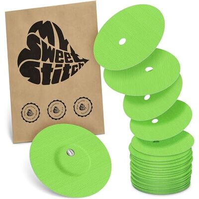 MySweetStitch FreeStyle Libre 3/3 Plus Overpatch – 25x parches de fijación redondos, sujeción extra fuerte sobre el sensor, impermeable & suave para la piel, hipoalergénico, Lime MySweetStitch FreeStyle Libre 3/3 Plus Overpatch – 25x parches de fijación redondos, sujeción extra fuerte sobre el sensor, impermeable & suave para la piel, hipoalergénico, Lime