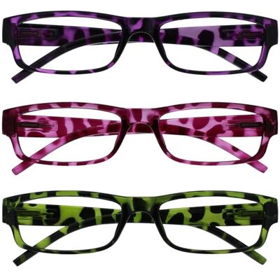 The Reading Glasses Company Morado Rosa Verde Ligeras Gafas de Lectura - Reading Glasses The Reading Glasses Company Morado Rosa Verde Ligeras Gafas de Lectura - Reading Glasses