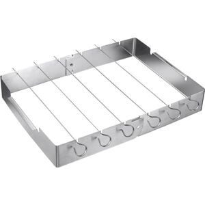 Westmark Soporte de pinchos para parrilla – ideal para preparar brochetas shish kebabs u otras brochetas de barbacoa – acero inoxidable, 7 piezas Westmark Soporte de pinchos para parrilla – ideal para preparar brochetas shish kebabs u otras brochetas de barbacoa – acero inoxidable, 7 piezas