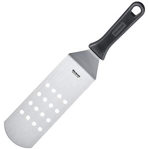 Westmark Espátula profesional para grill, Angulada, Flexible, Perforada, Tamaño de la hoja: 7,5 x 20 cm, Longitud: 36,5 cm, Acero inoxidable / plástico, Master Line, Negro/plateado, Westmark Espátula profesional para grill, Angulada, Flexible, Perforada, Tamaño de la hoja: 7,5 x 20 cm, Longitud: 36,5 cm, Acero inoxidable / plástico, Master Line, Negro/plateado,