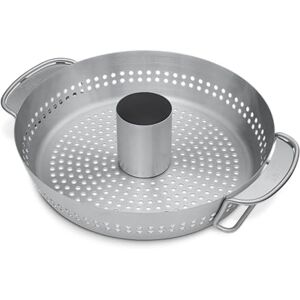 Weber Soporte para Aves de Acero Inoxidable para Gourmet BBQ System/asado jugoso de Pollo o Pavo, Apto para lavavajillas, Plata () Weber Soporte para Aves de Acero Inoxidable para Gourmet BBQ System/asado jugoso de Pollo o Pavo, Apto para lavavajillas, Plata ()