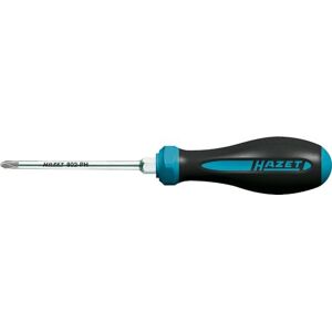 Hazet Destornillador I Con mango antideslizante de 3 componentes para una elevada transmisión de la fuerza I Perfil de escotadura en cruz ancho a través de planos PH3 I Longitud: 279 mm Hazet Destornillador I Con mango antideslizante de 3 componentes para una elevada transmisión de la fuerza I Perfil de escotadura en cruz ancho a través de planos PH3 I Longitud: 279 mm