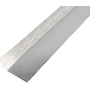 Alberts Chapa lisa, canteada, forma de L, aluminio, natural, 2000 x 68 x 30 mm Alberts Chapa lisa, canteada, forma de L, aluminio, natural, 2000 x 68 x 30 mm