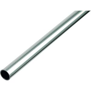 Alberts GAH- Tubo redondo 473754, aluminio, natural, 1000 x 6 x 1 mm, 12 unidades Alberts GAH- Tubo redondo 473754, aluminio, natural, 1000 x 6 x 1 mm, 12 unidades