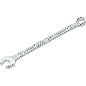 Hazet Llave combinada cromada, Cabeza de llave combinada acodada a 15grados Salida: hexágono doble externo, anchura entre planos: 8 mm, eje con perfil extra-resistente de doble T Hazet Llave combinada cromada, Cabeza de llave combinada acodada a 15grados Salida: hexágono doble externo, anchura entre planos: 8 mm, eje con perfil extra-resistente de doble T