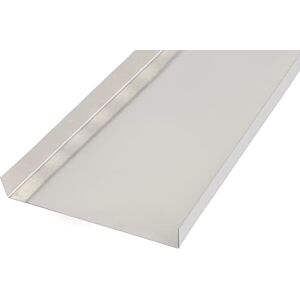 Alberts Chapa lisa canteada, en forma de U aluminio, natural 2000 x 18 x 130 x 18 mm Alberts Chapa lisa canteada, en forma de U aluminio, natural 2000 x 18 x 130 x 18 mm