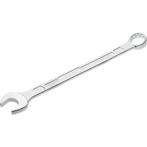 Hazet Llave combinada cromada, Cabeza de llave combinada acodada a 15grados Salida: hexágono doble externo, ancho de llave: 34 mm, eje con perfil doble T extra robusto Hazet Llave combinada cromada, Cabeza de llave combinada acodada a 15grados Salida: hexágono doble externo, ancho de llave: 34 mm, eje con perfil doble T extra robusto