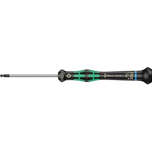 Wera Destornillador Hexagonal con Cabeza Esférica para Usos Electrónicos, 7/64", 60 mm Wera Destornillador Hexagonal con Cabeza Esférica para Usos Electrónicos, 7/64", 60 mm