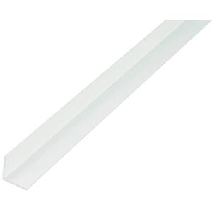 Alberts GAH- 479237 Perfil angular de plástico (1000 x 20 x 20 mm, 17 unidades), color blanco Alberts GAH- 479237 Perfil angular de plástico (1000 x 20 x 20 mm, 17 unidades), color blanco