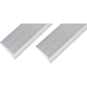Alberts GAH- 492182 Perfil angular de aluminio, natural, 1000 x 35 x 65 mm, 2 unidades Alberts GAH- 492182 Perfil angular de aluminio, natural, 1000 x 35 x 65 mm, 2 unidades