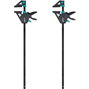 wolfcraft 2 Sargentos monomanual PRO MAX El sargento de gran fuerza para las máximas exigencias profesionales ancho de sujeción 700mm wolfcraft 2 Sargentos monomanual PRO MAX El sargento de gran fuerza para las máximas exigencias profesionales ancho de sujeción 700mm