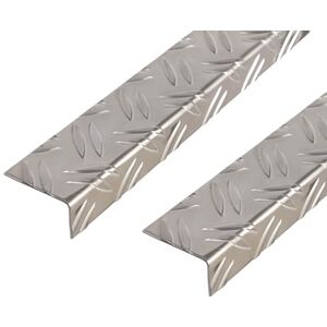 Alberts GAH- 468903 Perfil angular (2 unidades, aluminio, 1000 x 43,5 x 23,5 mm) Alberts GAH- 468903 Perfil angular (2 unidades, aluminio, 1000 x 43,5 x 23,5 mm)