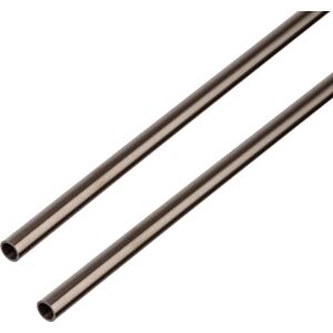 Alberts GAH- Tubo redondo 487294, acero inoxidable, 1000 x 18 x 1 mm, 2 unidades Alberts GAH- Tubo redondo 487294, acero inoxidable, 1000 x 18 x 1 mm, 2 unidades