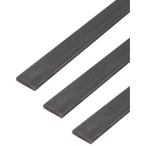 Alberts GAH- 433314 Barra plana en acero de alta calidad, longitud de 1 m, ancho de 30 mm, juego de 3 Alberts GAH- 433314 Barra plana en acero de alta calidad, longitud de 1 m, ancho de 30 mm, juego de 3