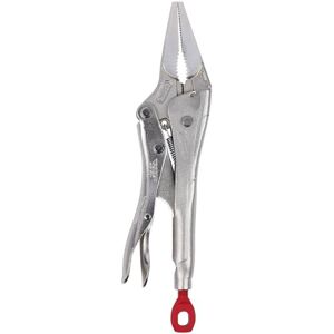 Milwaukee 48223509 Alicates de bloqueo de punta larga de 9 pulgadas, color plateado Milwaukee 48223509 Alicates de bloqueo de punta larga de 9 pulgadas, color plateado