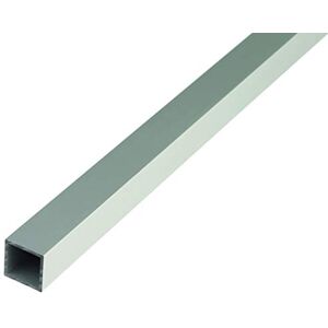 Alberts Tubo cuadrado (aluminio, anodizado plateado, 1000 x 10 x 10 mm, 10 unidades) Alberts Tubo cuadrado (aluminio, anodizado plateado, 1000 x 10 x 10 mm, 10 unidades)