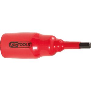KS Tools Vaso para puntas Allen aislado, extralargo (tamaño: 10 mm, 1/2") KS Tools Vaso para puntas Allen aislado, extralargo (tamaño: 10 mm, 1/2")