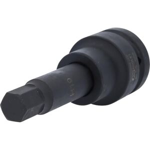 KS Tools Vaso de impacto para puntas Allen, largo (tamaño: 19 mm, 1") KS Tools Vaso de impacto para puntas Allen, largo (tamaño: 19 mm, 1")