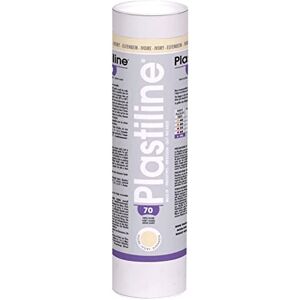 PLASTILINE Herbin Tubo de plastilina de 1 kg para modelar, moldear y esculpir dureza 70 (muy duro), color marfil PLASTILINE Herbin Tubo de plastilina de 1 kg para modelar, moldear y esculpir dureza 70 (muy duro), color marfil
