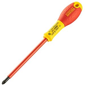 Stanley Destornillador aislado vde 1000v FatMax pozidrive pz2 x 125 mm Stanley Destornillador aislado vde 1000v FatMax pozidrive pz2 x 125 mm