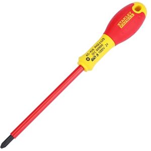 Stanley Destornillador aislado vde 1000v FatMax phillips ph2 x 125 mm Stanley Destornillador aislado vde 1000v FatMax phillips ph2 x 125 mm