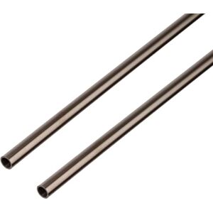Alberts GAH- Tubo redondo 485382, acero inoxidable, 1000 x 8 x 1 mm, 2 unidades Alberts GAH- Tubo redondo 485382, acero inoxidable, 1000 x 8 x 1 mm, 2 unidades