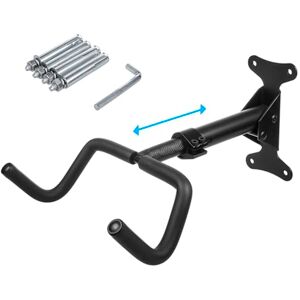 Maclean Soporte de Pared para Bicicletas Portabicicletas Horizontal Ajustable Ganchos de Acero Carga máx. 30 kg Maclean Soporte de Pared para Bicicletas Portabicicletas Horizontal Ajustable Ganchos de Acero Carga máx. 30 kg