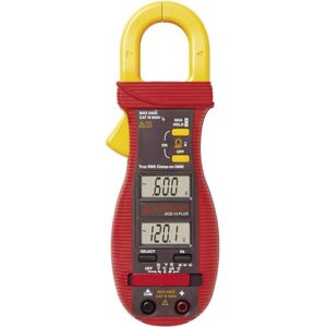 Beha Pinza amperimétrica, 600A AC, doble display, mord. 25 mm Beha Pinza amperimétrica, 600A AC, doble display, mord. 25 mm