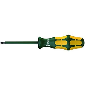 Wera Destornillador Aislado para Cuadrado Interior Según VDE, 1 x 80 mm Wera Destornillador Aislado para Cuadrado Interior Según VDE, 1 x 80 mm