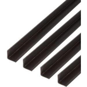 Alberts GAH- 432607 Barra plana de acero de alta calidad laminado en caliente de 1 m de largo y 25 mm de ancho, juego de 4 Alberts GAH- 432607 Barra plana de acero de alta calidad laminado en caliente de 1 m de largo y 25 mm de ancho, juego de 4