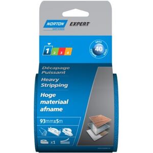 Rollo abrasivo Norton 93x5m Grano 40 - Rollo abrasivo Rollo abrasivo Norton 93x5m Grano 40 - Rollo abrasivo