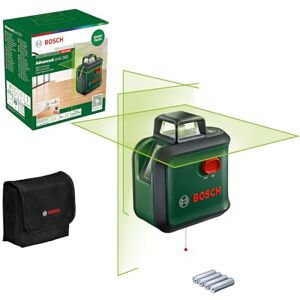 Bosch Nivel Láser de Líneas cruzadas AdvancedLevel 360 (3 líneas de láser, incl. 360° para la alineación por toda la estancia, en caja de cartón) Bosch Nivel Láser de Líneas cruzadas AdvancedLevel 360 (3 líneas de láser, incl. 360° para la alineación por toda la estancia, en caja de cartón)