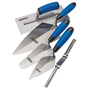 Draper Juego de paletas de Agarre Suave, 5 Piezas, Plata y Azul, Talla única Draper Juego de paletas de Agarre Suave, 5 Piezas, Plata y Azul, Talla única
