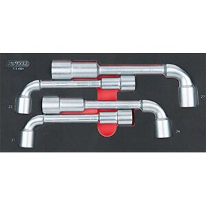 Módulo de llaves KS TOOLS 713.4004 - Marca de herramienta cortada por láser - Espuma impenetrable - Para bancos de trabajo Módulo de llaves KS TOOLS 713.4004 - Marca de herramienta cortada por láser - Espuma impenetrable - Para bancos de trabajo