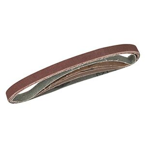Silverline Tools  Bandas de lija 13 x 457 mm, 5 pzas (Granos: 40, 60, 2 x 80, 120)