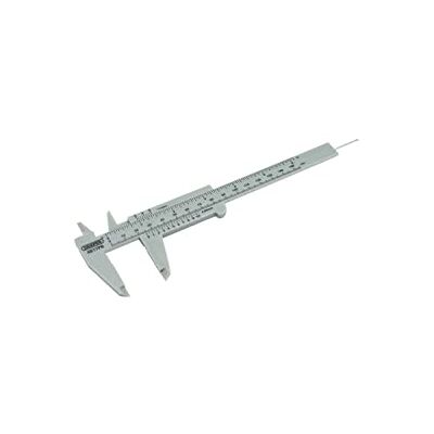 Draper Calibre Vernier Herramienta manual de calibración de 0 a 150 mm Plástico resistente Medición de tres vías Draper Calibre Vernier Herramienta manual de calibración de 0 a 150 mm Plástico resistente Medición de tres vías