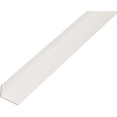 Alberts GAH- Perfil angular de plástico 479220, blanco, 1000 x 20 x 10 mm, 22 unidades Alberts GAH- Perfil angular de plástico 479220, blanco, 1000 x 20 x 10 mm, 22 unidades
