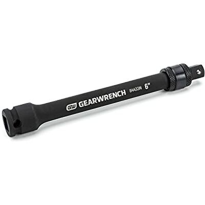 GEARWRENCH 84433 N 3/8 "Drive bloqueo impacto extensión 6", negro GEARWRENCH 84433 N 3/8 "Drive bloqueo impacto extensión 6", negro