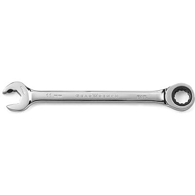 GEARWRENCH 11 mm 12 Punto extremo abierto llave de combinación de trinquete, Negro GEARWRENCH 11 mm 12 Punto extremo abierto llave de combinación de trinquete, Negro
