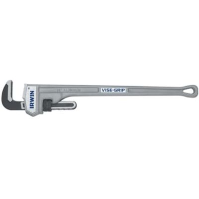 IRWIN VISE-Grip Tools Llave de tubo de aluminio fundido, capacidad de mandíbula de 5 pulgadas, 36 pulgadas (), gris IRWIN VISE-Grip Tools Llave de tubo de aluminio fundido, capacidad de mandíbula de 5 pulgadas, 36 pulgadas (), gris