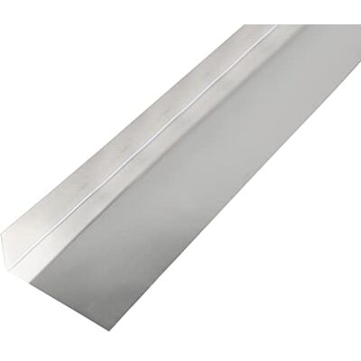 Alberts Chapa lisa, canteada, forma de L, aluminio, natural, 2000 x 68 x 30 mm Alberts Chapa lisa, canteada, forma de L, aluminio, natural, 2000 x 68 x 30 mm