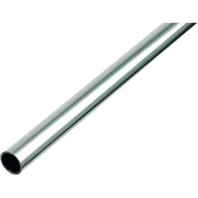 Alberts GAH- Tubo redondo 473754, aluminio, natural, 1000 x 6 x 1 mm, 12 unidades Alberts GAH- Tubo redondo 473754, aluminio, natural, 1000 x 6 x 1 mm, 12 unidades